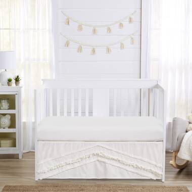 Ruffle crib hot sale bumper